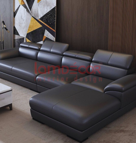 Sofa da nguyên tấm nhập khẩu HE-07