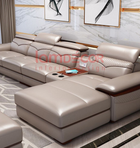 Ghế sofa da loại I Hàn Quốc E307