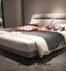 Bộ giường ngủ gỗ thông hiện đại - QL1905