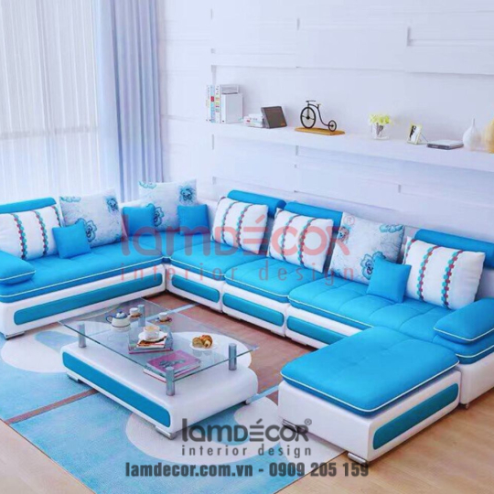 Sofa vải góc L hiện đại H-A10