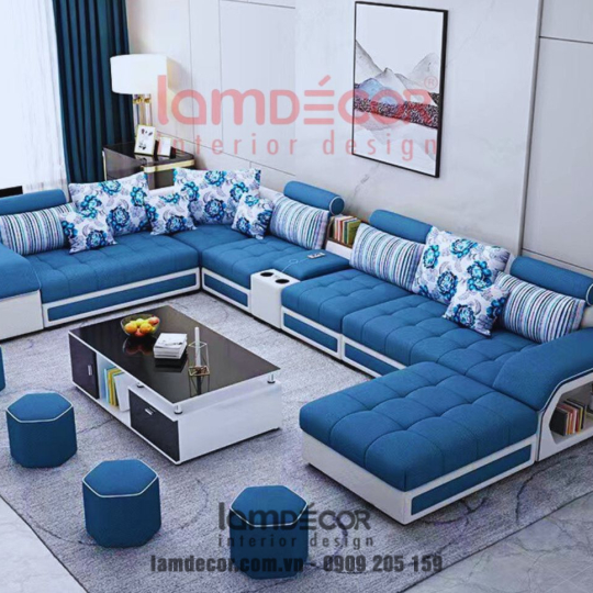 Sofa góc L  vải cao cấp G31/1