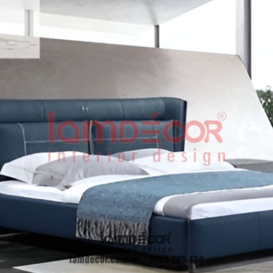 Bộ giường ngủ bọc da hiện dại - QL1907