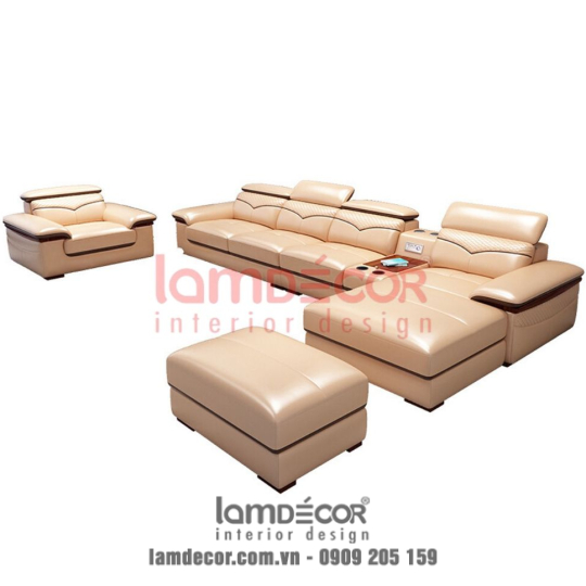 Bộ ghế sofa phòng khách - Mã E19