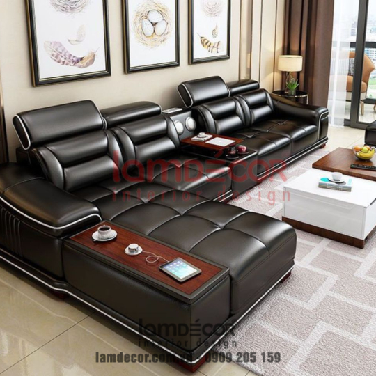 Sofa da loại I Hàn Quốc - E90