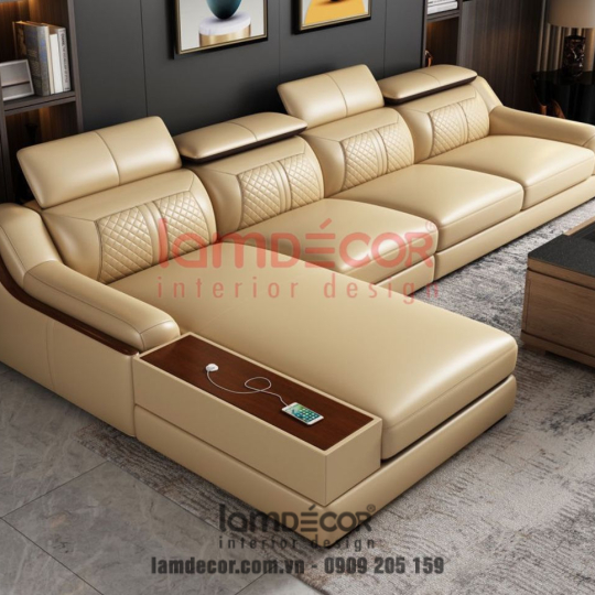 Bộ sofa góc L - Mã E15 