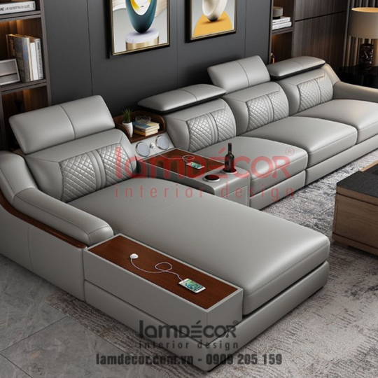 Bộ sofa góc L - Mã E15 